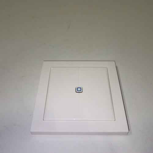 Ecost customer return Homematic IP 155342A0 Smart Home wall switch, flat, extra flat and flexible to