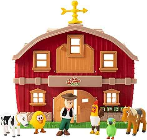 Ecost Customer Return La Granja de Zenon Playset and Figures with Sound El Reino Infantil + 24 Month