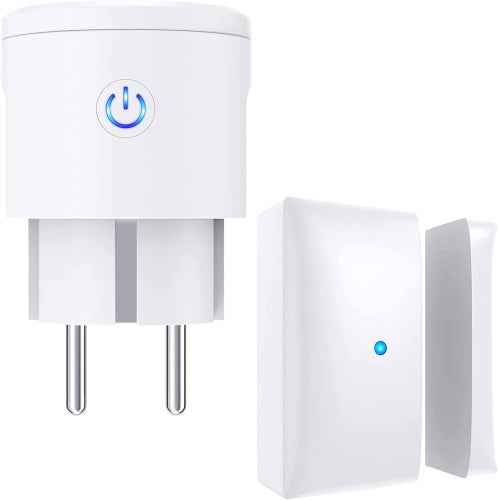 Retour client Ecost EXTSUD Commande d'échappement sans fil avec contact magnétique de fenêtre et prise radio,