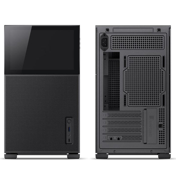 Boîtier micro-atx jonsbo d31 mesh avec écran en verre trempé - noir