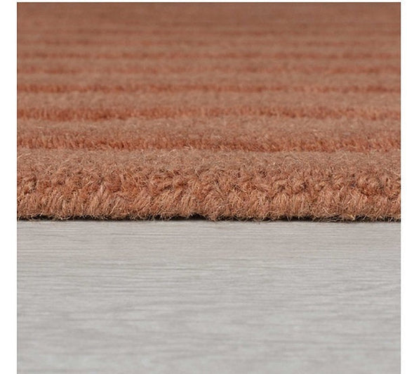 Tapis de salon design pure laine castela