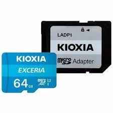Kioxia Exceria memory card 64 GB MicroSDXC Class 10 UHS-I