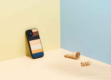 Coque MAN&WOOD pour iPhone 12 mini province noire