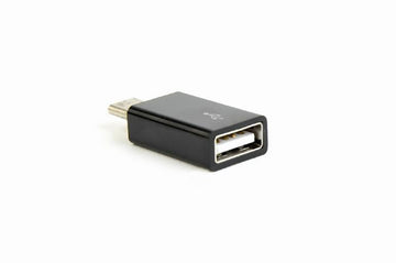 Gembird usb femelle - usb type c mâle noir