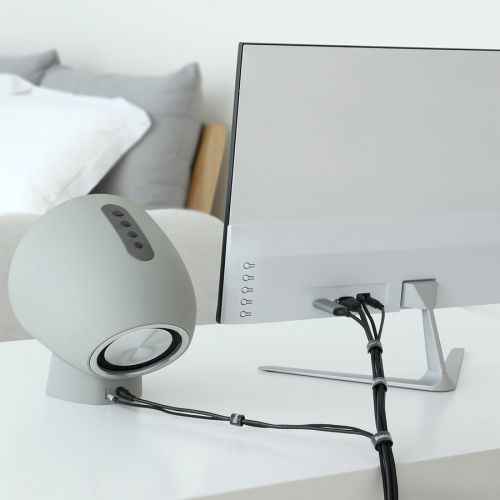 Sangles Velcro Baseus Rainbow Circle 3 m Noir