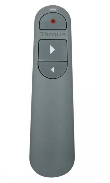 Présentateur sans fil targus ecosmart antimicrobial controlplus  gris  profondeur 23 mm  hauteur 131 mm  pcr  largeur 37 mm