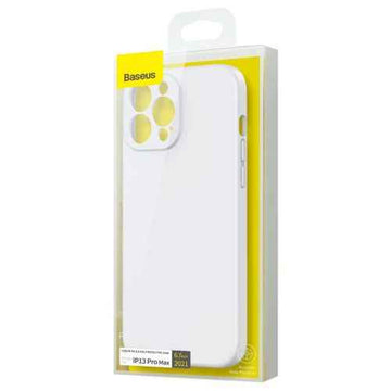 Coque Baseus pour iPhone 13 Pro Max en gel de silice liquide blanc (ARYT000502)