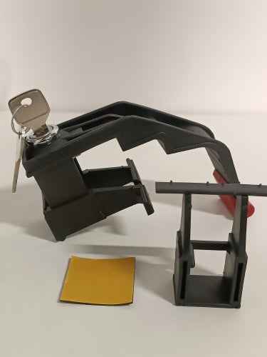 Clé commune de verrouillage de poubelle à roulettes pour retour client Ecost