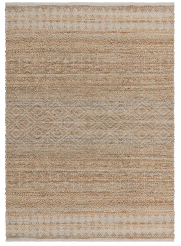 Tapis de salon et chambre en jute SEHRA