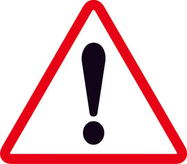 Autocollant - stickers attention - Clicktofournisseur.com