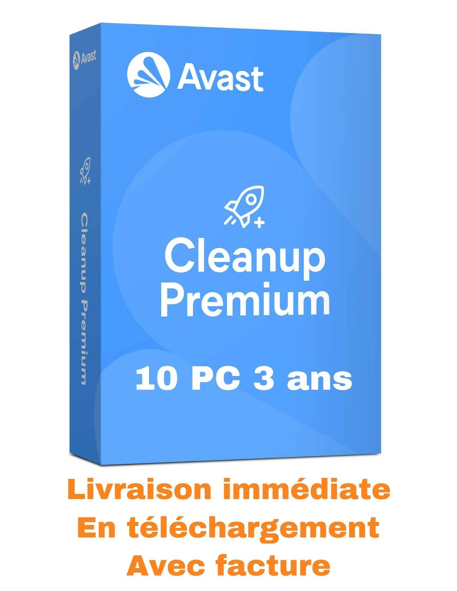 Avast Cleanup Premium 10 Appareils 3 ans clicktofournisseur.com