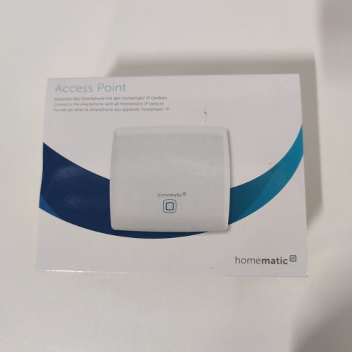 Ecost customer return Homematic IP Access Point  Smart Home Gateway with free app and voice control