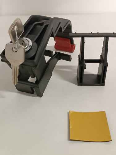 Clé commune de verrouillage de poubelle à roulettes pour retour client Ecost