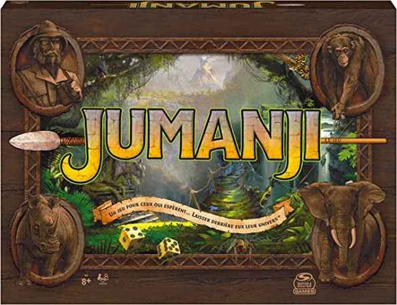 Ecost Customer Return JUMANJI THE GAME - RETRO NEW EDITION - Board Game for the Whole Family with Ga