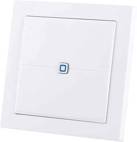 Ecost customer return Homematic IP 155342A0 Smart Home wall switch, flat, extra flat and flexible to