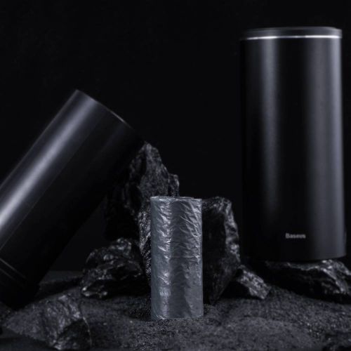 SACS POUBELLES Poubelle de voiture Baseus Gentleman, contient 60 sacs ménagers en plastique pour poubelle CRLJT-01 "CRLJD-0G" - 6953156296497