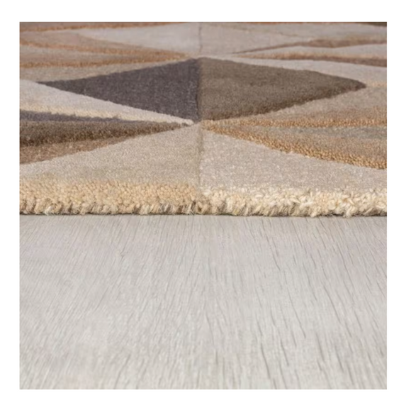 Tapis moderne en laine fait main utopia