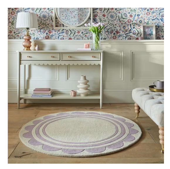 Tapis en laine fait main madison