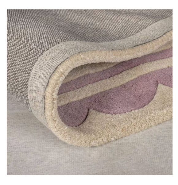 Tapis en laine fait main madison