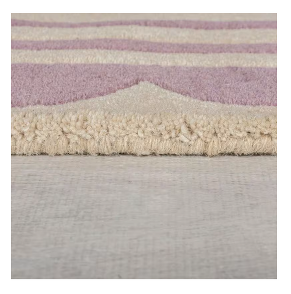 Tapis en laine fait main madison