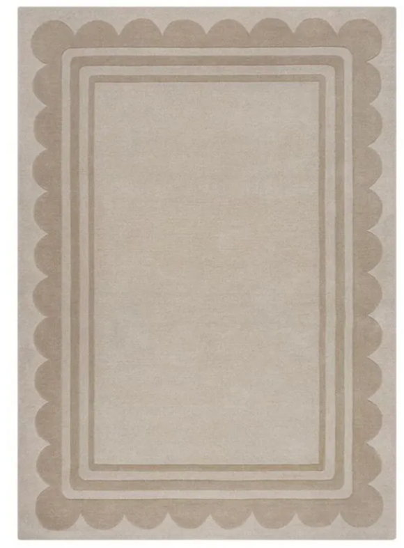 Tapis en laine fait main madison