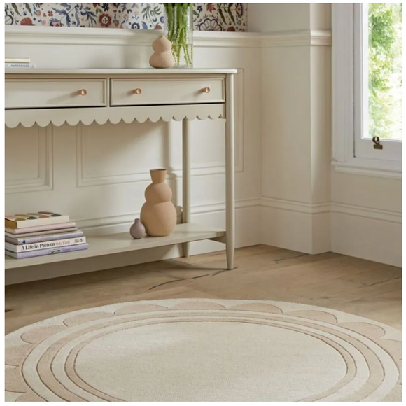 Tapis en laine fait main madison