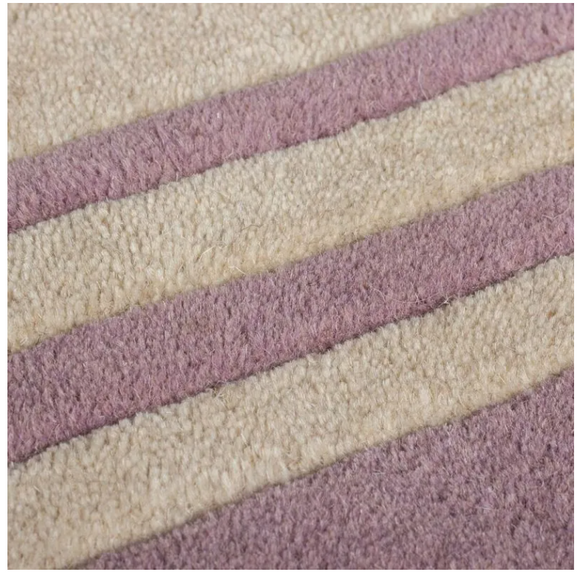 Tapis en laine fait main madison