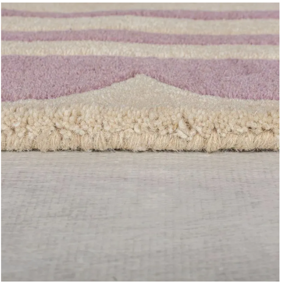 Tapis en laine fait main madison