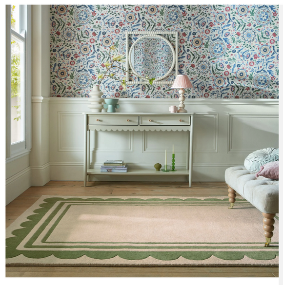 Tapis en laine fait main madison