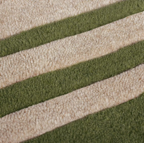 Tapis en laine fait main madison