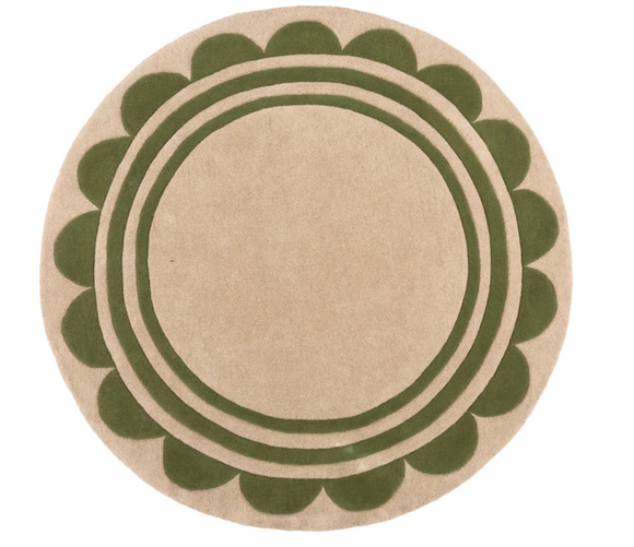 Tapis en laine fait main madison