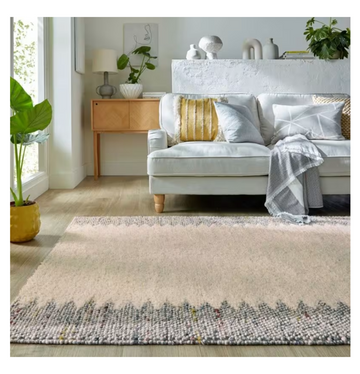 Tapis moderne en laine fait main brink