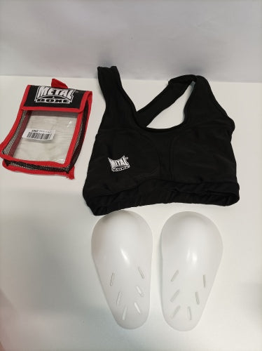 Soutien-gorge pour femme avec protections en métal, retour client Ecost