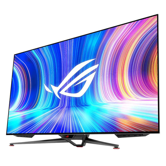 Écran LCD ASUS ROG Swift PG48UQ 47,5 pouces 4K UHD 3840 x 2160p OLED 138 Hz 0,1 ms HDR10 compatible G-SYNC