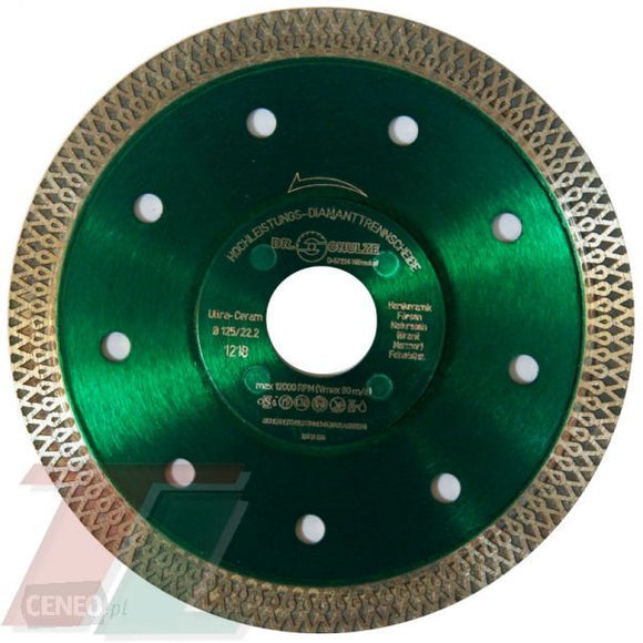 Disque diamant carrelage céramique ultra céram ø 125 mm - Clicktofournisseur.com