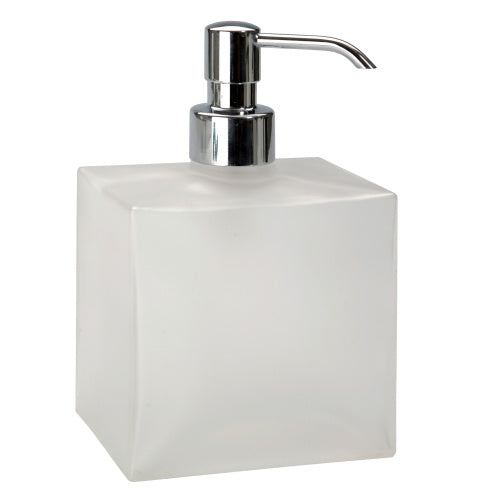 Distributeur de savon liquide PLAZA 7x10,5x17 cm clicktofournisseur.com