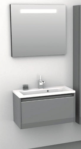 Ensemble meuble & lavabo RIHO EIFEL SET 30 en bois laqué stratifié 100x38 H 45 cm clicktofournisseur.com