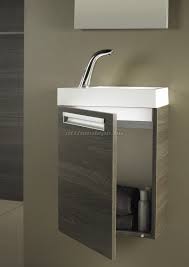 Ensemble meuble & lavabo RIHO LUCCA SET 5 en acrylique brillant 40x22 H 57,5 cm clicktofournisseur.com