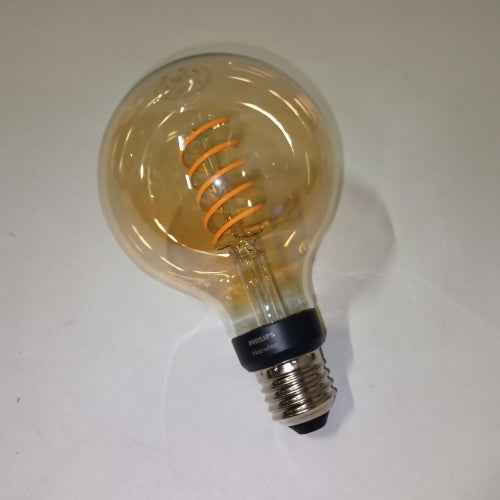 Ecost customer return Philips Lighting Hue White filament G93 light bulb with attached fl