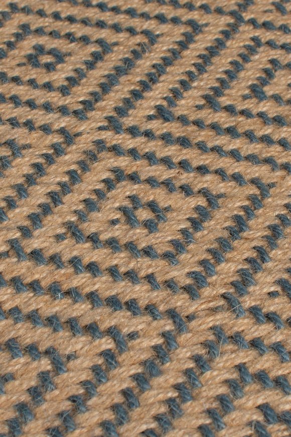 Tapis de salon en jute gemma