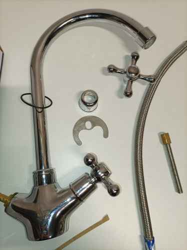 Retour client Ecost DP bath GCC005 Mitigeur d'évier série Almendro Chrome/Argent