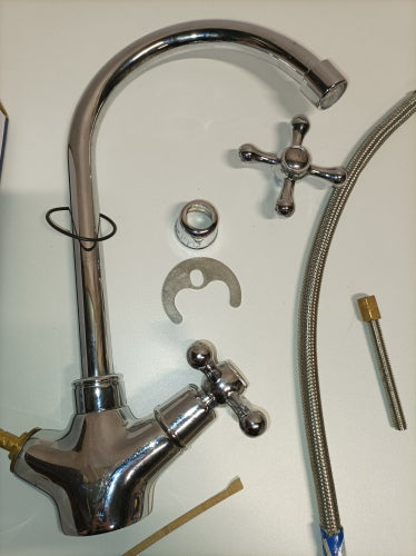 Retour client Ecost DP bath GCC005 Mitigeur d'évier série Almendro Chrome/Argent