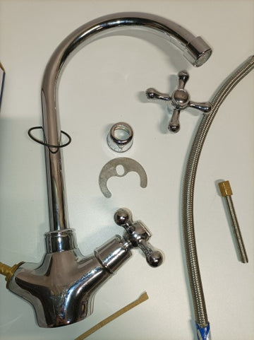 Retour client Ecost DP bath GCC005 Mitigeur d'évier série Almendro Chrome/Argent