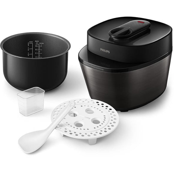 Akcija! PHILIPS Katls ar paaugstinātu spiedienu, 1000W, melns