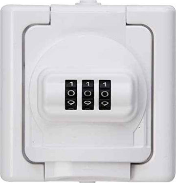 Ecost customer return Kopp BlueElectric 109802008 SurfaceMounted Wet Room Protective Contact Socket