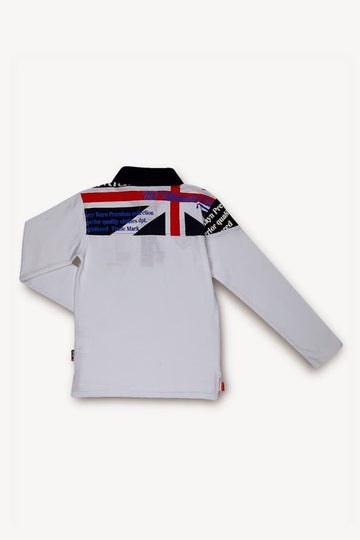 Harry Kayn Polo manches longues garçon ECEGULL3-8 clicktofournisseur.com