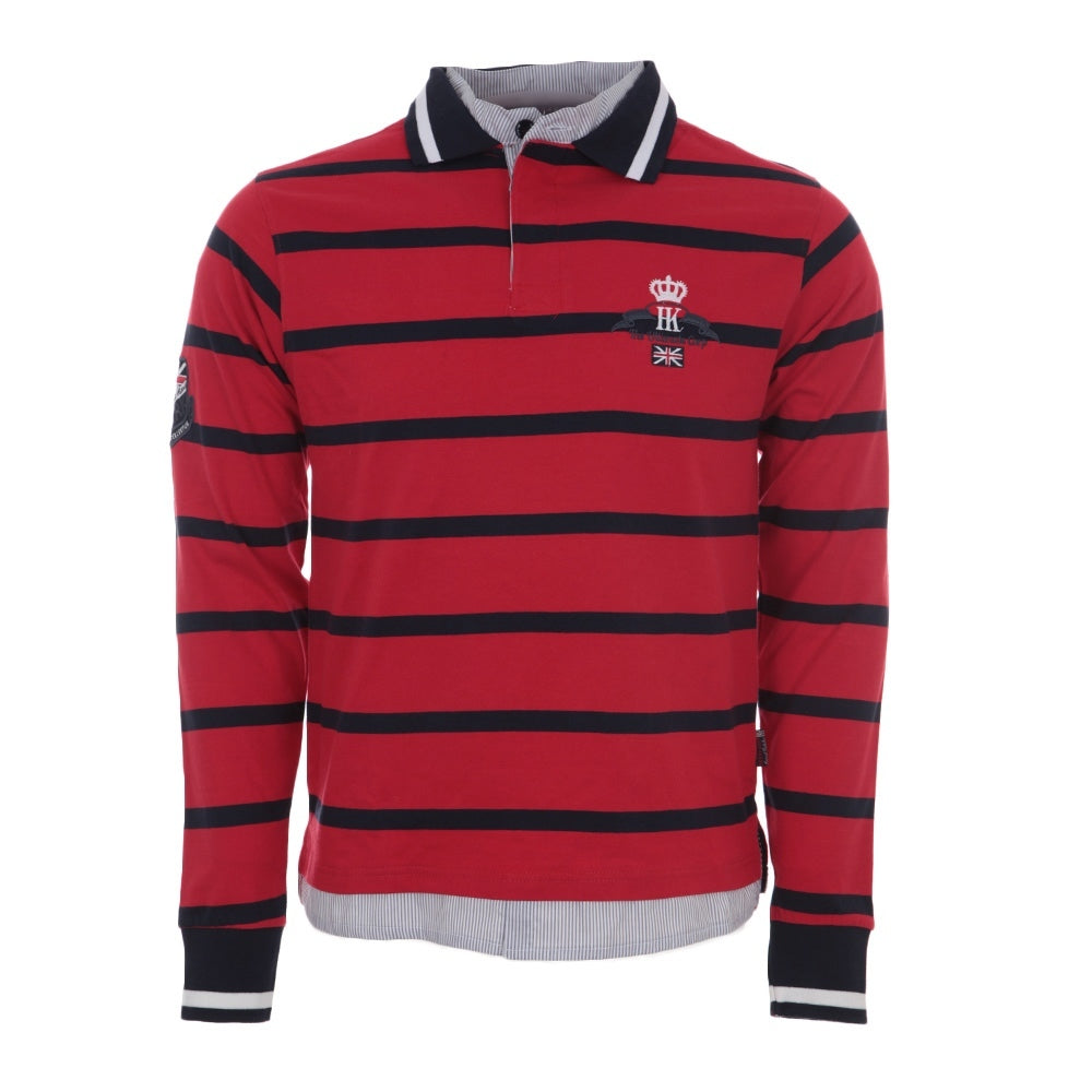 Harry Kayn Polo manches longues homme CALAORI clicktofournisseur.com