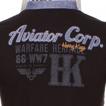 Harry kayn polo manches longues homme coridor - Clicktofournisseur.com