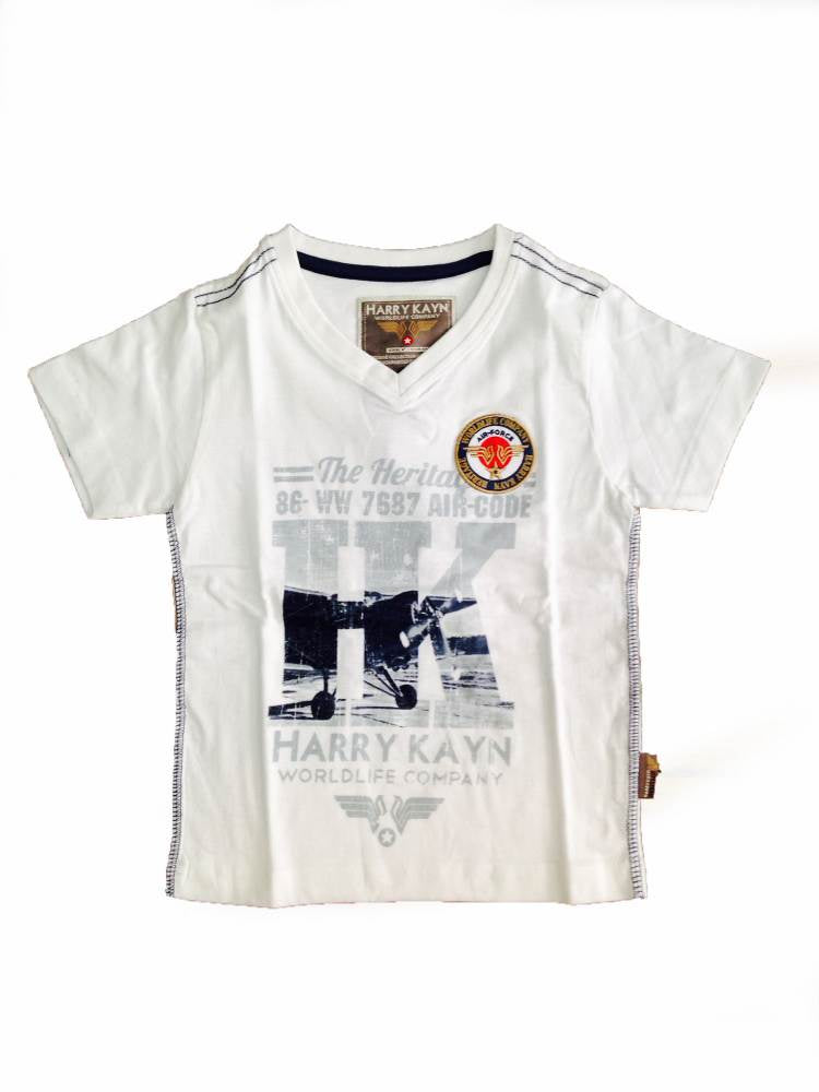 Harry Kayn T shirt manches courtes Garçon ECEPALAN10-16 clicktofournisseur.com
