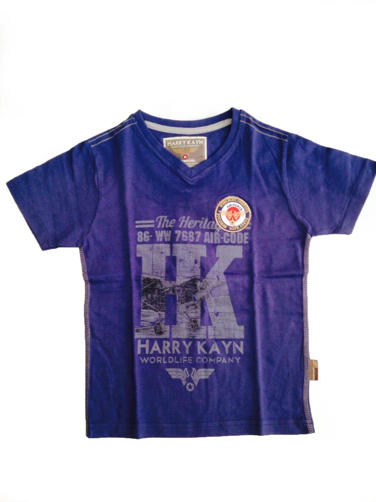 Harry Kayn T shirt manches courtes Garçon ECEPALAN10-16 clicktofournisseur.com